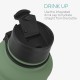 Navaris - BPA Free - 1.3 L - Dark Green