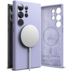 RINGKE SILICONE MAGNETIC MAGSAFE GALAXY S24 ULTRA - LAVENDER