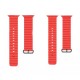 Τechsuit Watchband W038 Silicone Strap Apple Watch Ultra2/Ultra1/SE/9/8/7/6/5/4 (49/45/44mm) - Red