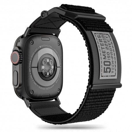 Tech-Protect Λουράκι Scout - Apple Watch Ultra2/Ultra1/SE/9/8/7/6/5/4 (49/45/44mm) - Black