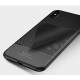 iPaky Carbon Fiber flexible cover TPU Case iPhone XR - Black