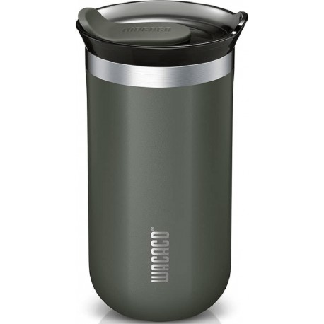 Wacaco Octaroma Lungo Travel Mug - BPA Free - 300ml - Dim Grey