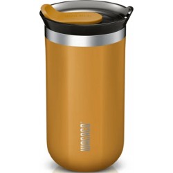 Wacaco Octaroma Lungo Travel Mug - BPA Free - 300ml - Amber Yellow