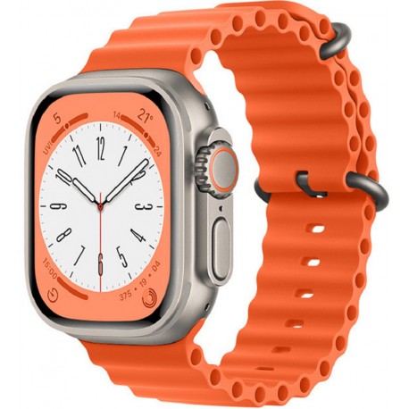 Techsuit Watchband W038 - Apple Watch Ultra2/Ultra1/SE/9/8/7/6/5/4 -49/45/44mm - Orange