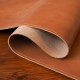 Rosso Deluxe MouseMat - Gaming Leather Mouse Pad - XXL - 90 x 40 cm - Brown