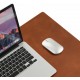 Rosso Deluxe MouseMat - Gaming Leather Mouse Pad - XXL - 90 x 40 cm - Brown