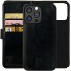 Rosso Element 2 in 1 Book Case Apple iPhone 15 Pro Max - Black