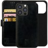 Rosso Element 2 in 1 Book Case Apple iPhone 15 Pro Max - Black