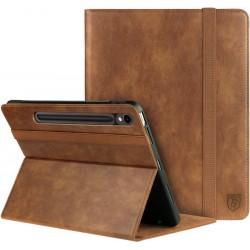 Rosso Element PU Book Case Samsung Galaxy Tab S9 11'' / S9 FE 10.9'' - Brown