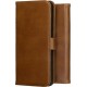 Rosso Deluxe Book Case Apple iPhone 15 Plus - Brown