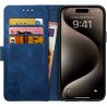 Rosso Element Book Case Apple iPhone 15 Pro Max - Blue