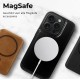 Rosso Elite MagSafe Book Case Apple iPhone 15 Pro - Black