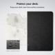 Spigen LD302 Velo - Premium Vegan Leather Desk Gaming Mouse Pad - Black