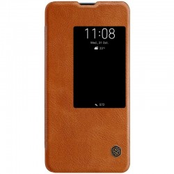 Nillkin Qin original leather S View Book Huawei Mate 20 - Brown