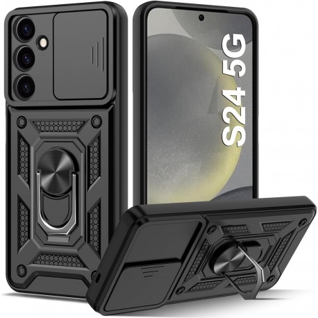 Bodycell Armor Slide  Ring Holder Samsung Galaxy S24  - Black