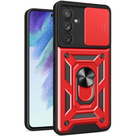 Bodycell Armor Slide Ring Holder Samsung Galaxy S24 - Red