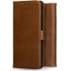 Rosso Deluxe Book Case Samsung Galaxy S24 Ultra - Brown