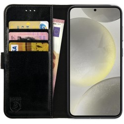 Rosso Element Book Case Samsung Galaxy S24 Plus - Black