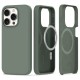 TECH-PROTECT SILICONE MAGSAFE IPHONE 15 PRO OLIVE
