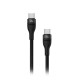 Baseus Flash Series II 1 to 2 Fast Charging Cable Type-C to C+C 100W 1.5m Black