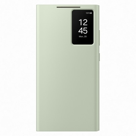 Samsung Smart View Wallet Case Galaxy S24 Ultra Light Green