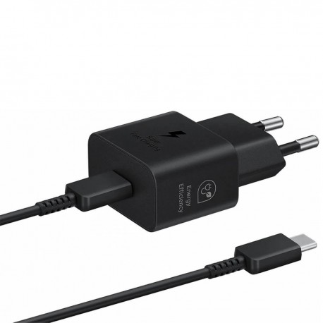 Samsung T2510 Fast Travel Charger 25W Type-C To Type C Black