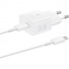 Samsung T2510 Fast Travel Charger 25W Type-C To Type C White