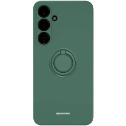 Spacecase Silicone Ring Holder Samsung Galaxy S24 Plus - Dark Green