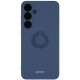 Spacecase Silicone Ring Holder Samsung Galaxy S24 Plus- Blue