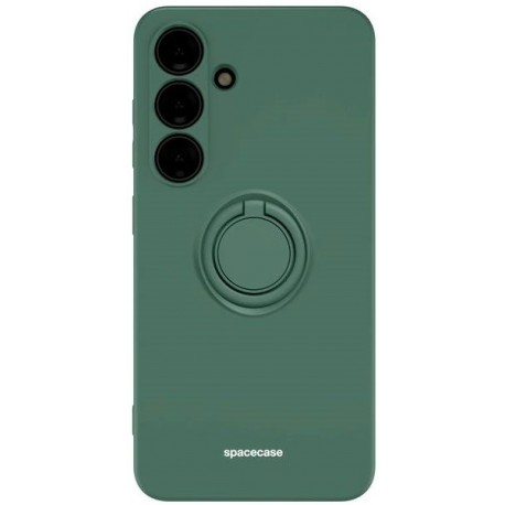 Spacecase Silicone Ring Holder Samsung Galaxy S24 - Dark Green