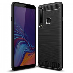 OEM Forcell Carbon Case Samsung Galaxy A9 2018 - Black