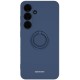 Spacecase Silicone Ring Holder Samsung Galaxy S24 - Blue