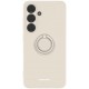 Spacecase Silicone Ring Holder Samsung Galaxy S24 - Bone