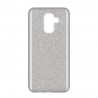 OEM Forcell Shining Case Samsung Galaxy A6 Plus 2018 - Silver