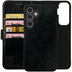 Rosso Element 2 in 1 Book Case Samsung Galaxy S24 Plus - Black