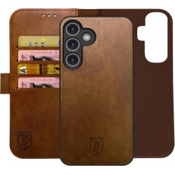 Rosso Element 2 in 1 Book Case Samsung Galaxy S24 Plus - Brown