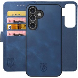 Rosso Element 2 in 1 Book Case Samsung Galaxy S24 Plus - Blue