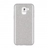 OEM Forcell Shining Case Samsung Galaxy J6 2018 - Silver