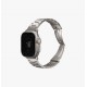UNIQ Strap Osta Apple Watch 42/44/45/ 49mm Series 1/2/3/4/5/6/7/8/SE/SE2/Ultra Stainless Steel - titanium silver