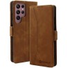 Bodycell Book Case Samsung Galaxy S24 Ultra - Brown