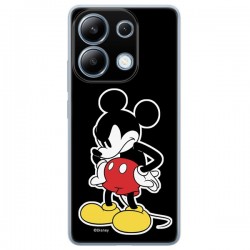 Disney Case Redmi Note 13 4G Mickey Full Print Angry Black