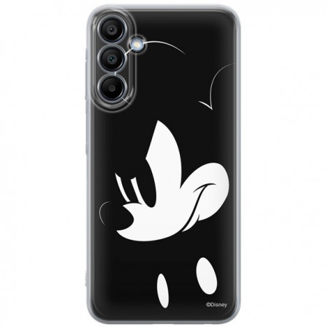 Disney Case Samsung Galaxy A15 4G/5G Mickey Full Print Angry B/W Black