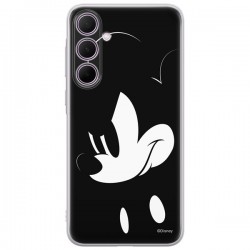 Disney Case Samsung Galaxy A35 5G Mickey Full Print Angry B/W Black