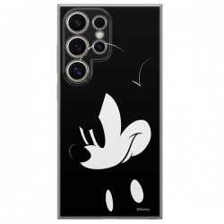 Disney Case Samsung Galaxy S24 Ultra Mickey Full Print Angry B/W Black