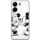 Disney Case Redmi 13C Mickey and Minnie Full Print Secret White