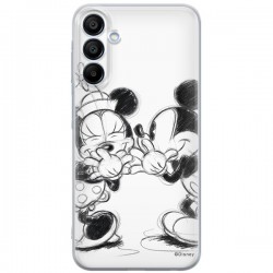 Disney Case Samsung Galaxy A15 4G/5G Mickey and Minnie Full Print Secret White