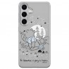 Disney Case Samsung Galaxy S24 Winnie the Pooh Partial Print Transparent