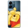Disney Case Redmi 13C Winnie the Pooh Partial Print Hiding Transparent