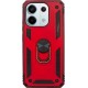Vivid Ring Rugged Armor Case Redmi Note 13 Pro/Poco X6 5G Red