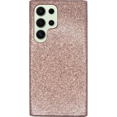 Vivid Glitter Case Samsung Galaxy S24 Ultra Rose Gold